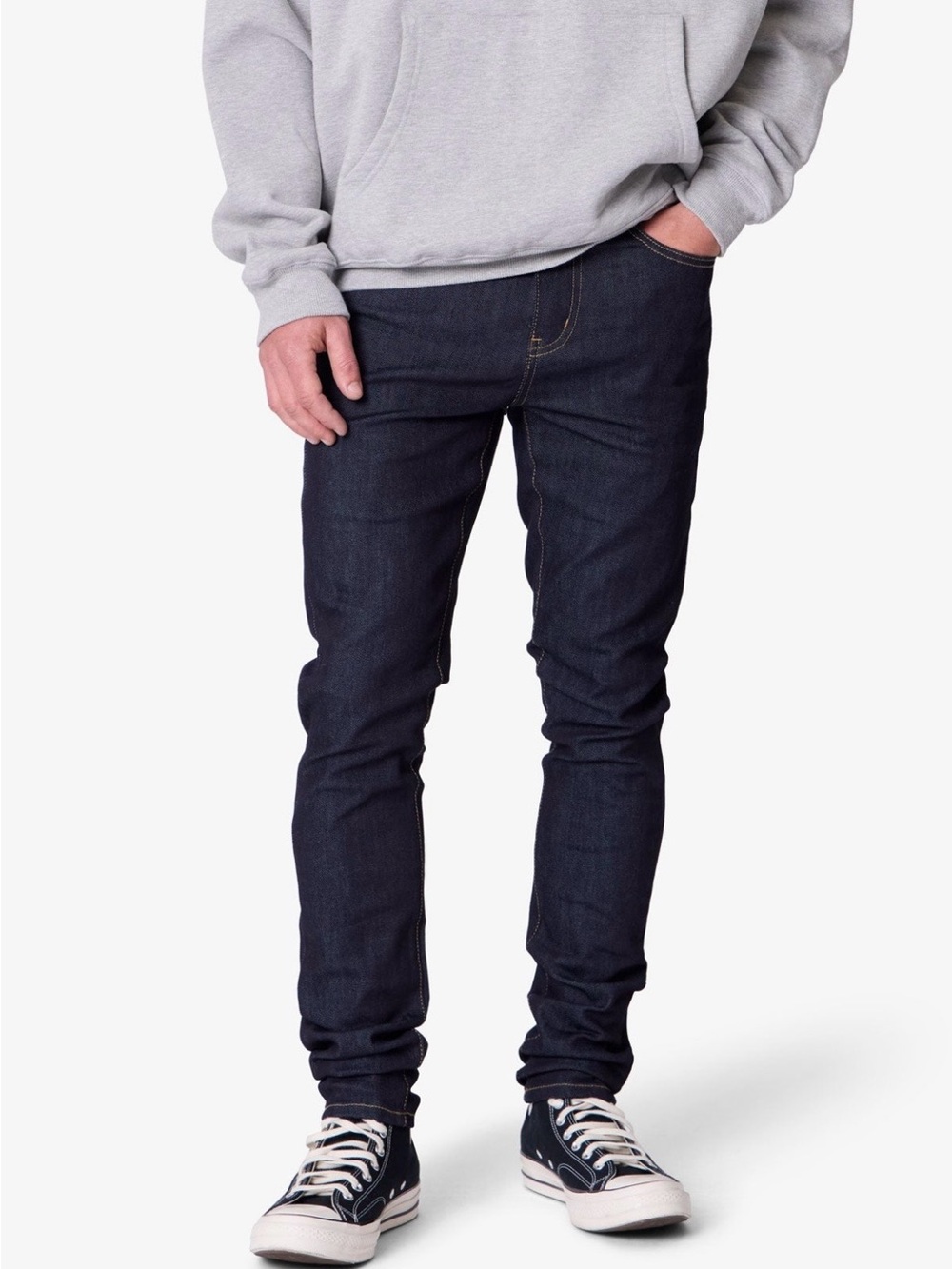 Raw Skinny Denim